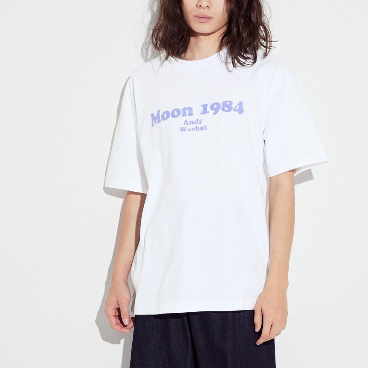 Энди Уорхол Футболка Энди Уорхола унисекс 00 Белая Uniqlo, белый — фото 2