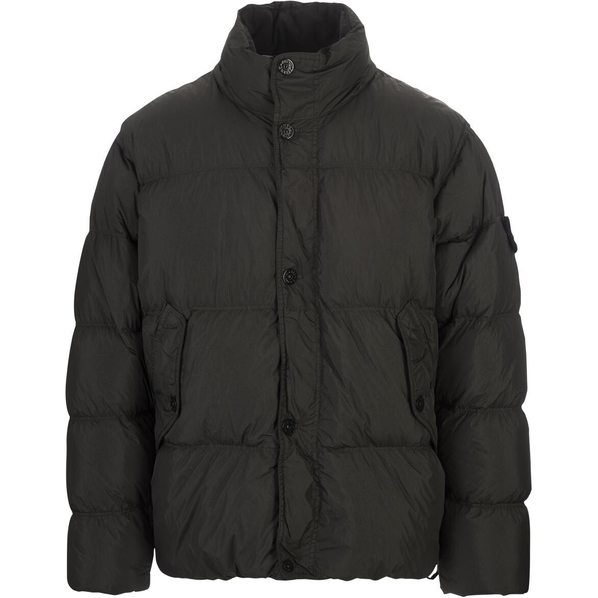 

Куртка мужская свинцово-серая Stone Island, серый
