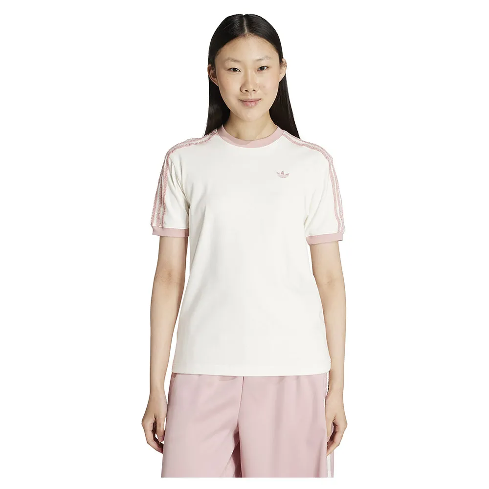 

Футболка с коротким рукавом adidas Originals Ruffle 3 Stripes, белый