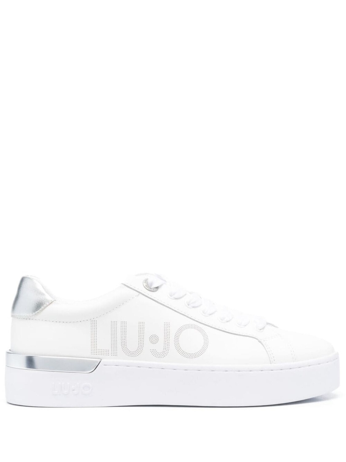 

Кроссовки Liu Jo With Logo, белый/серебристый