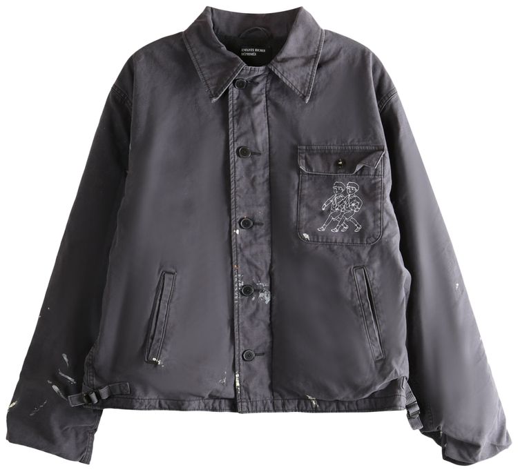 

Куртка Enfants Riches Déprimés Study For A Portrait N35 Jacket, черный