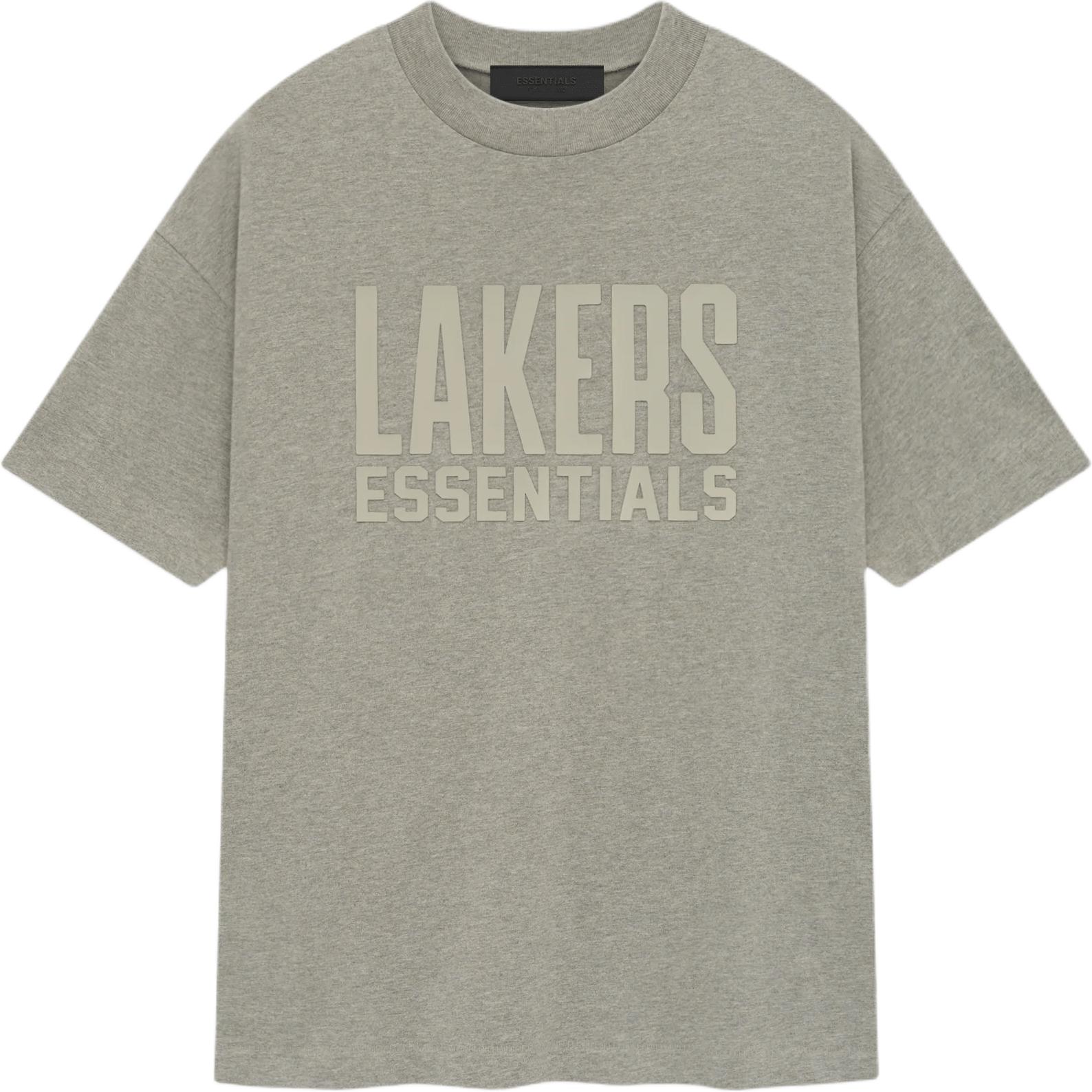 

Футболка nba lakers x essentials Fear Of God Essentials, серый