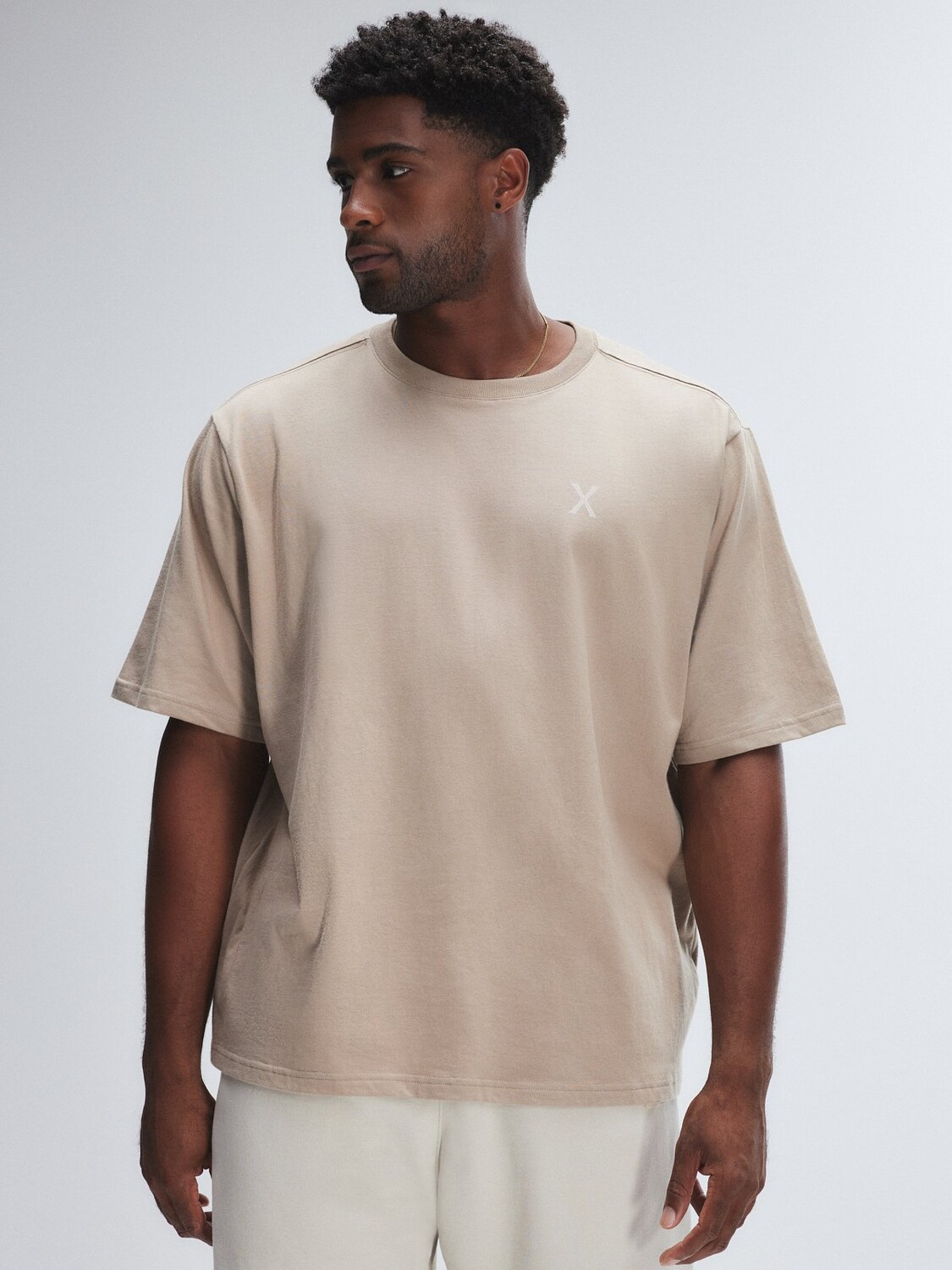 

Футболка с коротким рукавом Savage X Fenty Jersey, цвет Stone Beige Brown