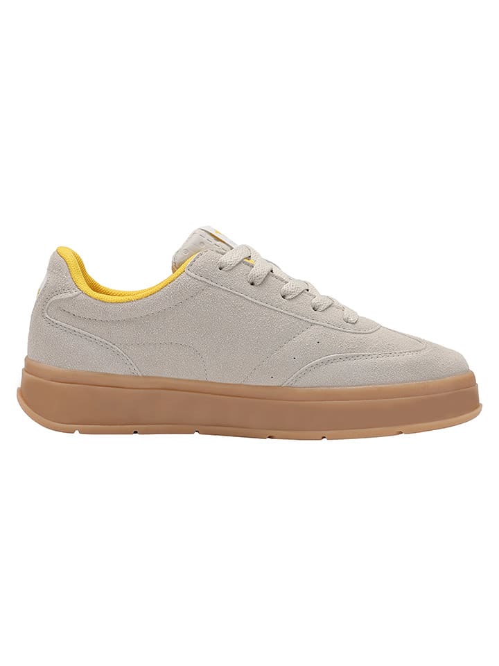 Кроссовки на шнуровке K-GK Meenie Kangaroos, цвет creme/orange — фото 3