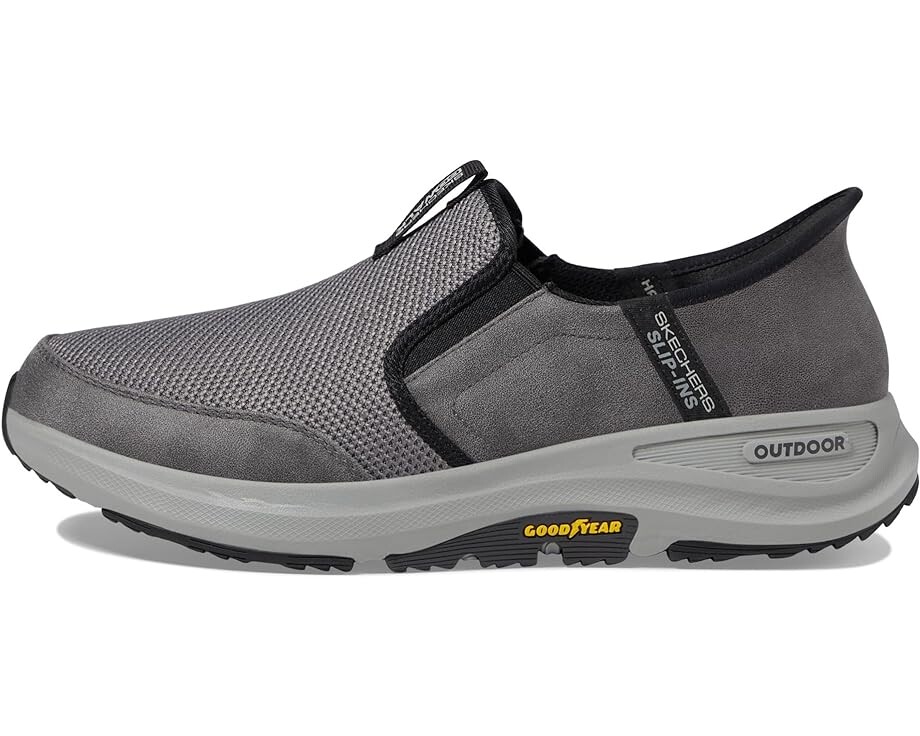 Кроссовки SKECHERS Performance Go Walk Outdoor Hands Free Slip-Ins, цвет Charcoal — фото 4