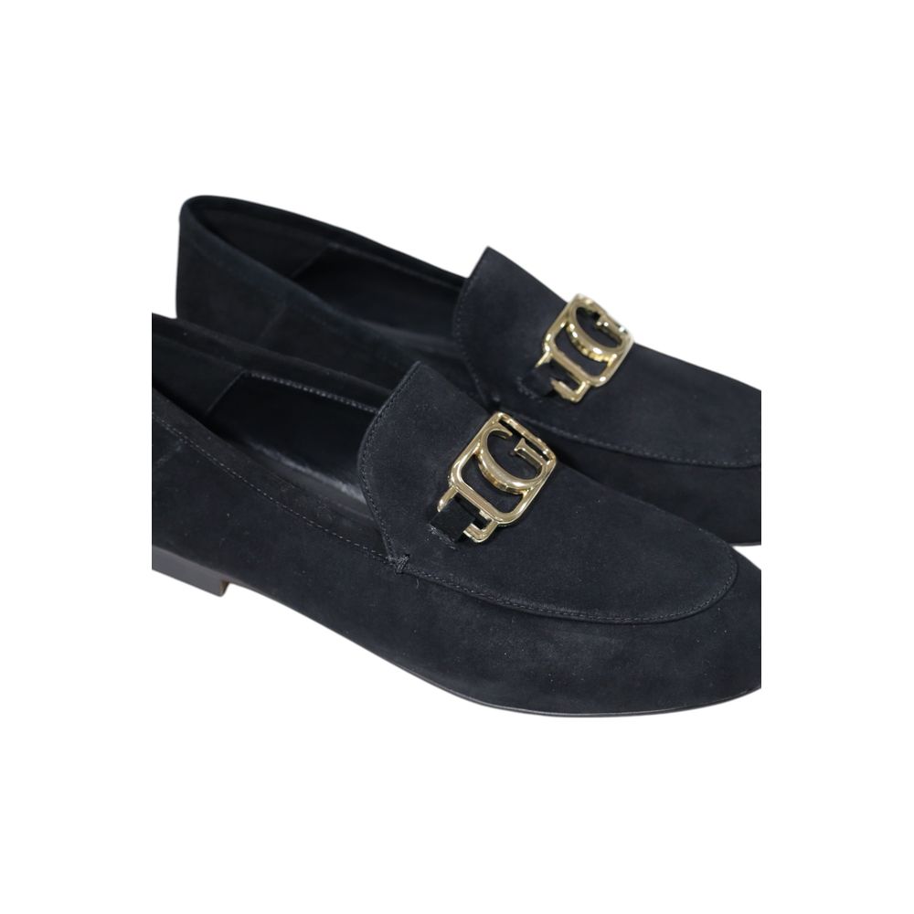 Черная кожаная платформа Guess, черный — фото 4