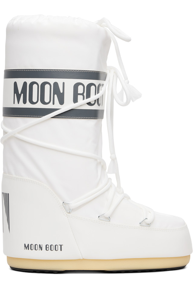 

Нейлоновые ботинки Icon Moon Boot, белый