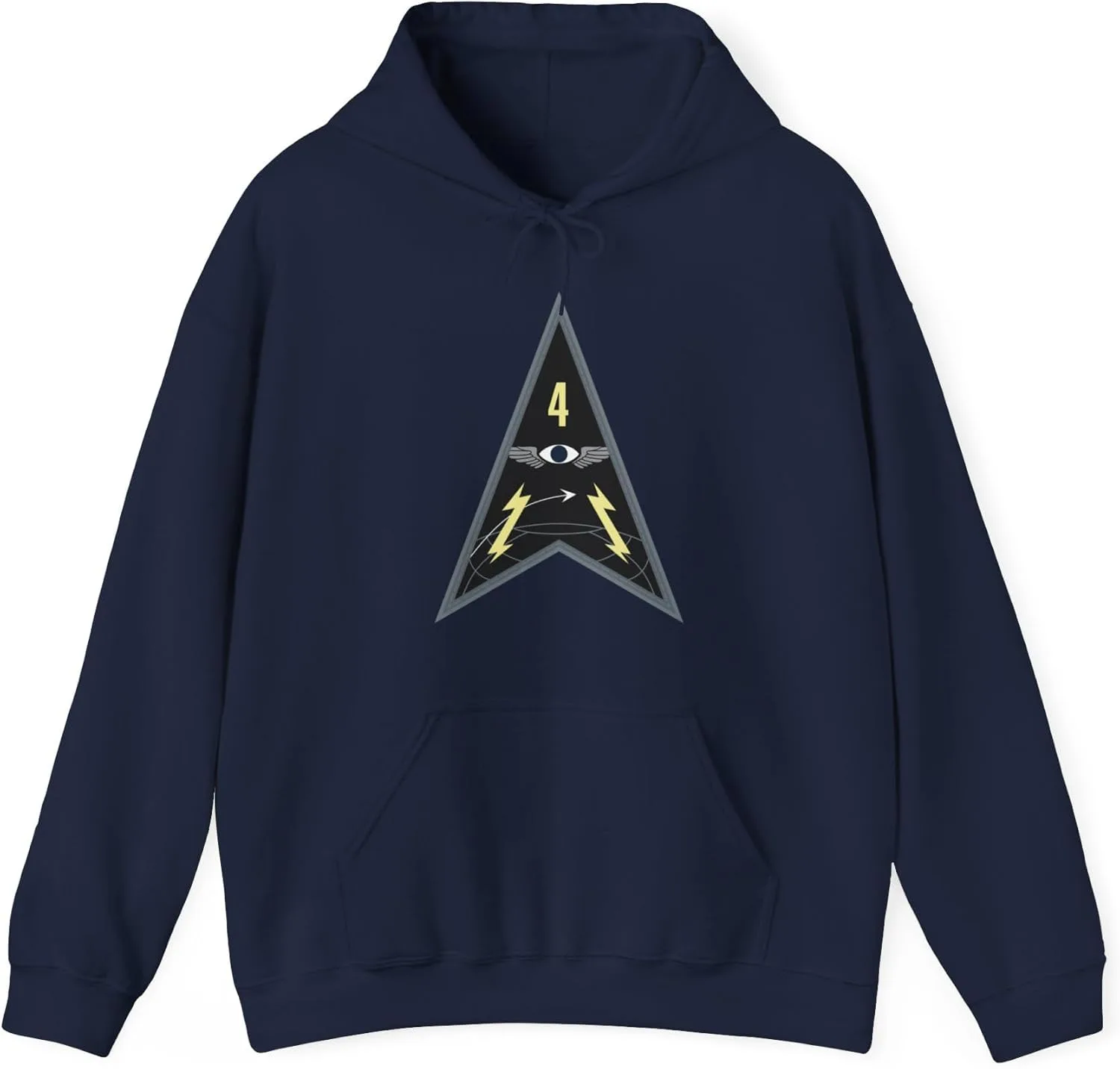 Толстовка Space Delta 4 (Космические силы США) GENERIC, темно-синий