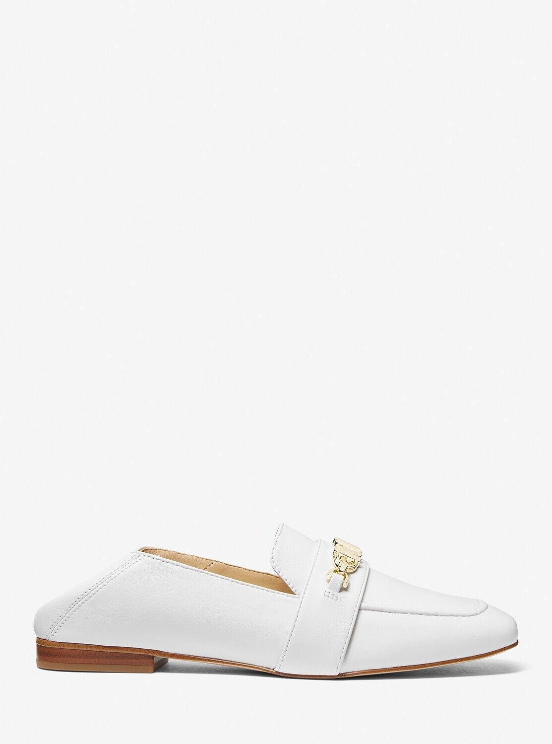Мюли Michael Kors Tiffanie женские 10 Optic White кожаные — фото 4