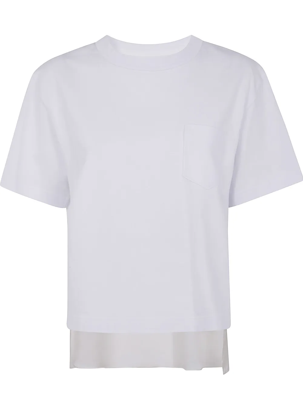 

Футболка из джерси SACAI, белый