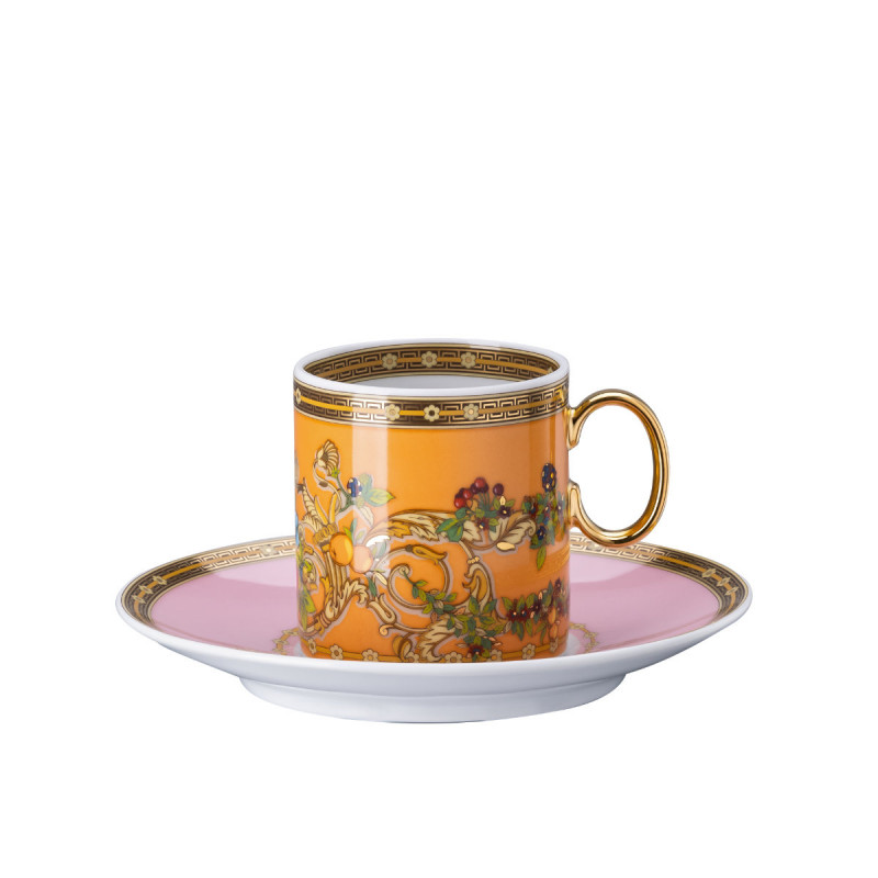 

Rosenthal Versace Le Jardin de Versace Чашка для эспрессо, 2 предмета 0,10 л Rosenthal meets Versace, разноцветный/золотой