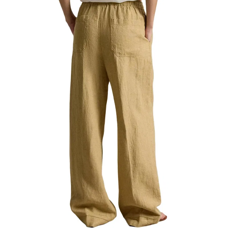Повседневные брюки на резинке Polo Ralph Lauren Classic Camel — фото 4