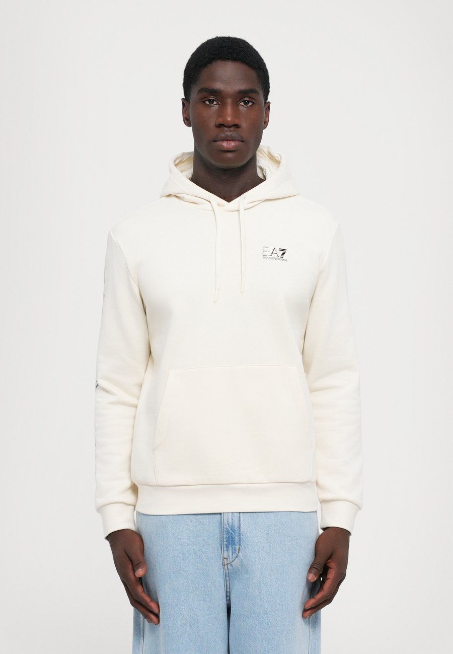 

Худи EA7 Emporio Armani TRAIN LOGO SERIES HOODIE EXTENDED, Vanilla Ice/Off-White
