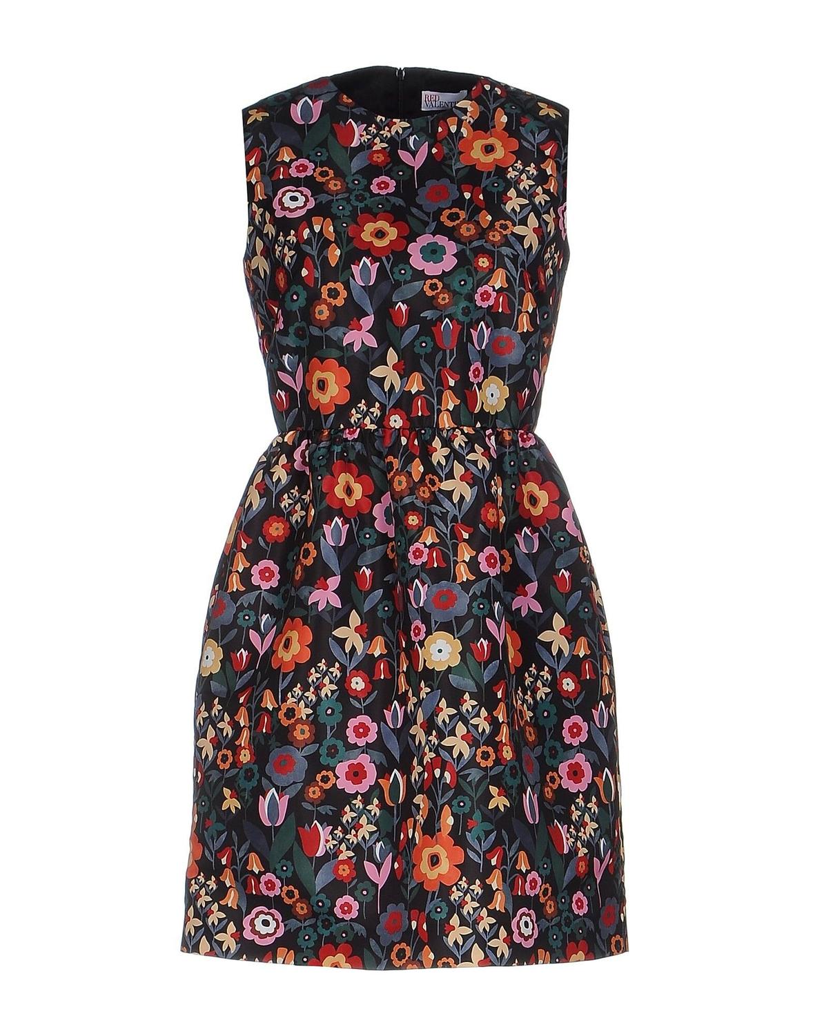 

Мини-платье Valentino, черный