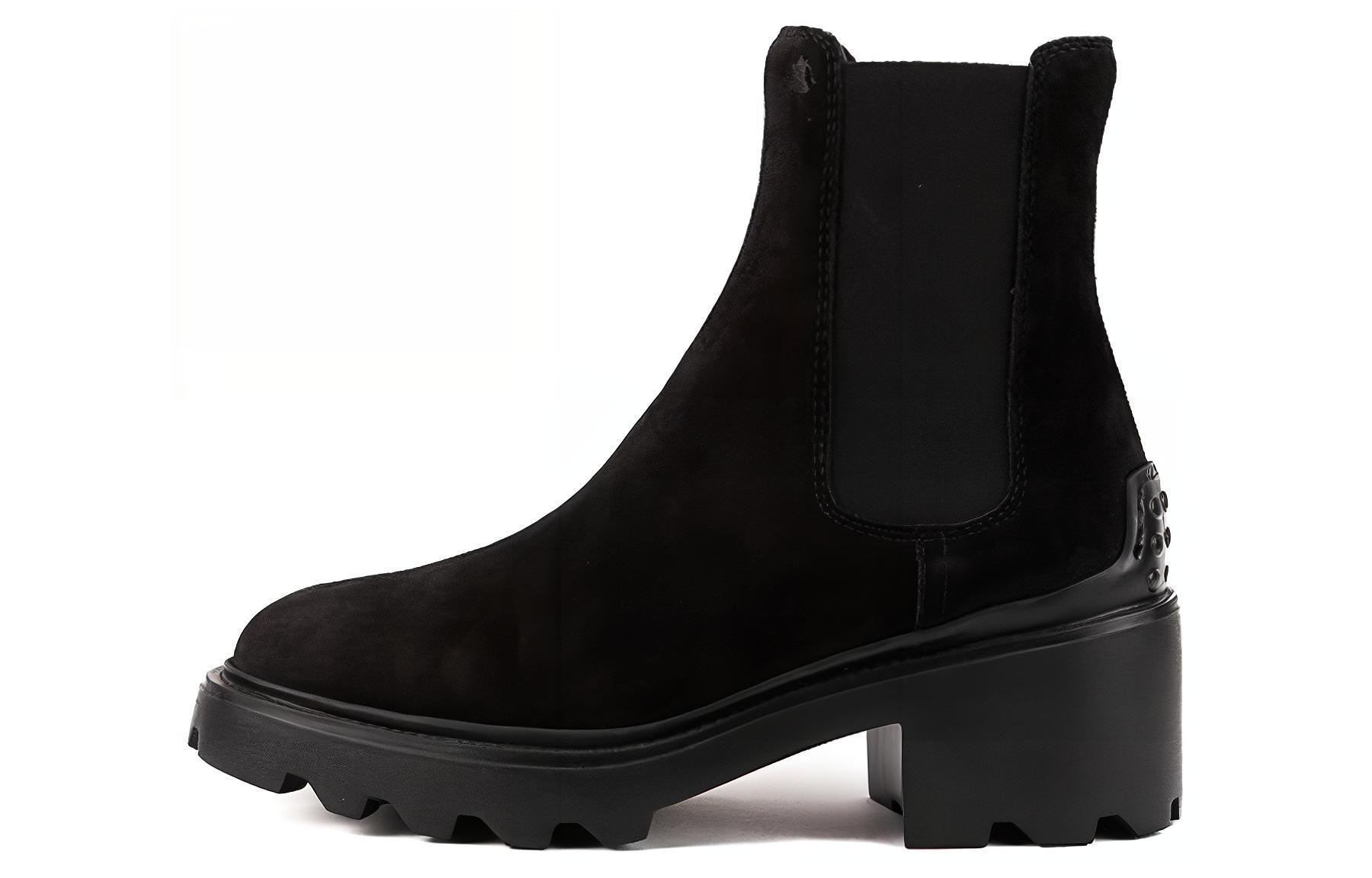Круглоносые женские челси TOD'S