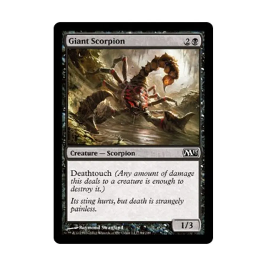 

CCG Гигантский скорпион (С), MTG - Magic 2013