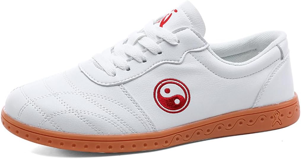 

Унисекс обувь для боевых искусств, обувь для тхэквондо для взрослых и детей, дышащие кроссовки для кунг-фу и тай-цзи Vibliss, белый