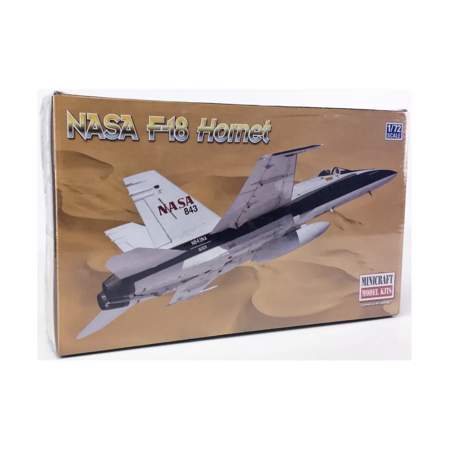 

НАСА F-18 Хорнет, Modern Aircraft & Spacecraft - 1:72 Scale (Minicraft)