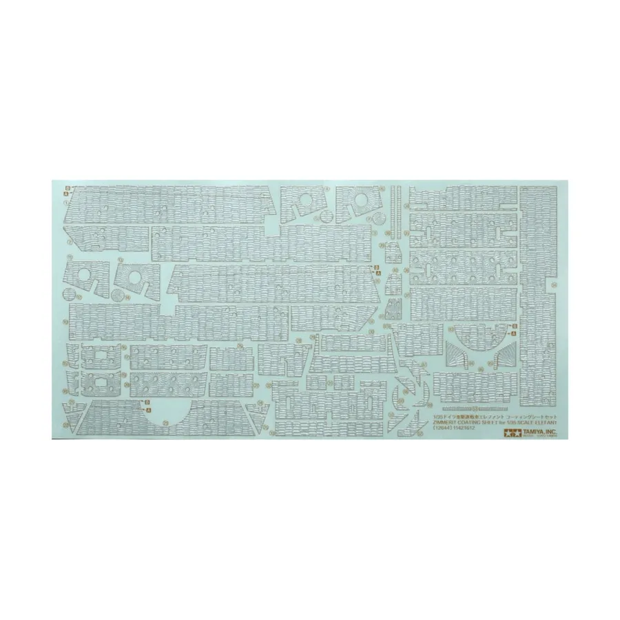 

Лист покрытия Zimmerit Elefant, Model Accessories - 1/35 Scale