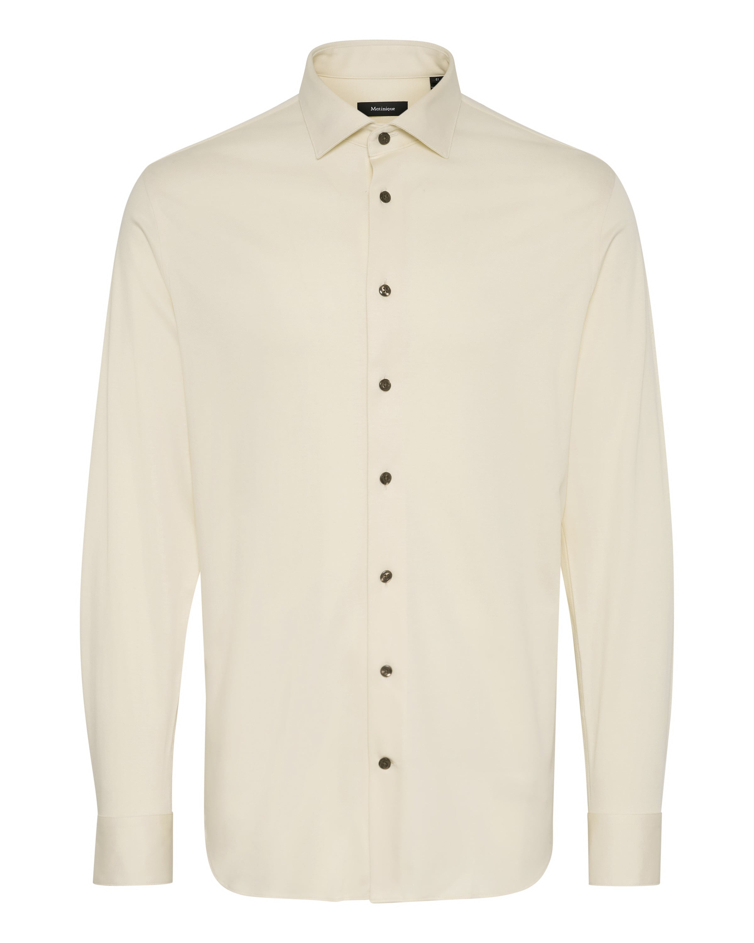 

Matinique Рубашка на пуговицах 'MAMarc' свободного кроя в цвете Off White