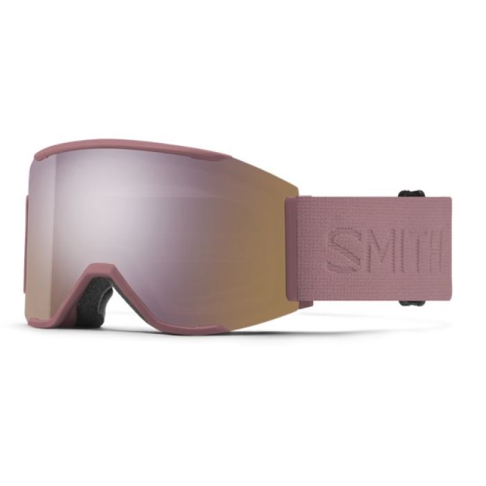 

Очки для сноуборда Squad mag chalk rose chromapop everyday rose gold mirror Smith