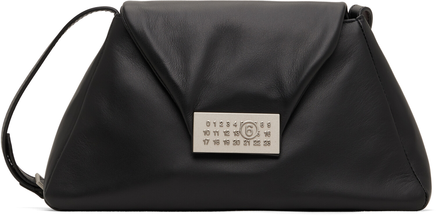 

Кожаная сумка с цифрами среднего размера MM6 Maison Margiela