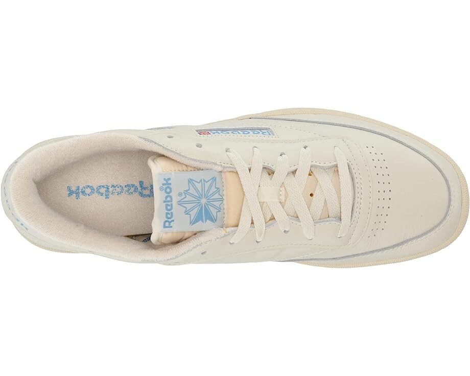 Кроссовки Reebok Lifestyle Club C 85, цвет Chalk/Alabaster/Essential Blue — фото 2