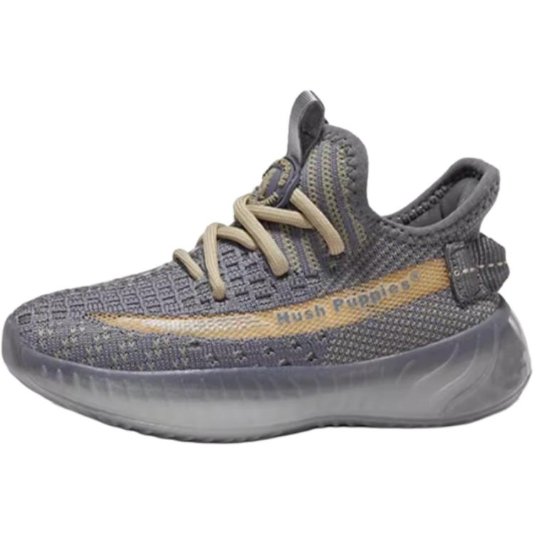 

Износостойкие низкие детские повседневные туфли Kids' Hush Puppies, серый