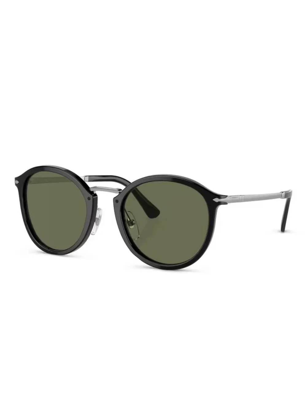 

Солнцезащитные очки в круглой оправе Persol, черный