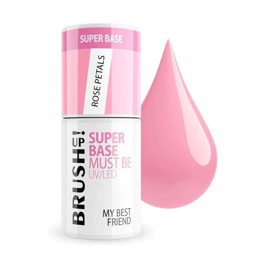 

BrushUp!, Super Base гибридная база для ногтей Rose Petals 5 г