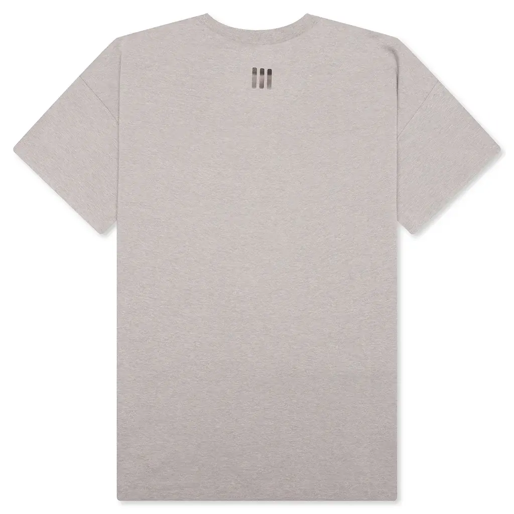 Футболка Fear Of God Athletics FW25 QDJ Unisex Adidas, серый — фото 3