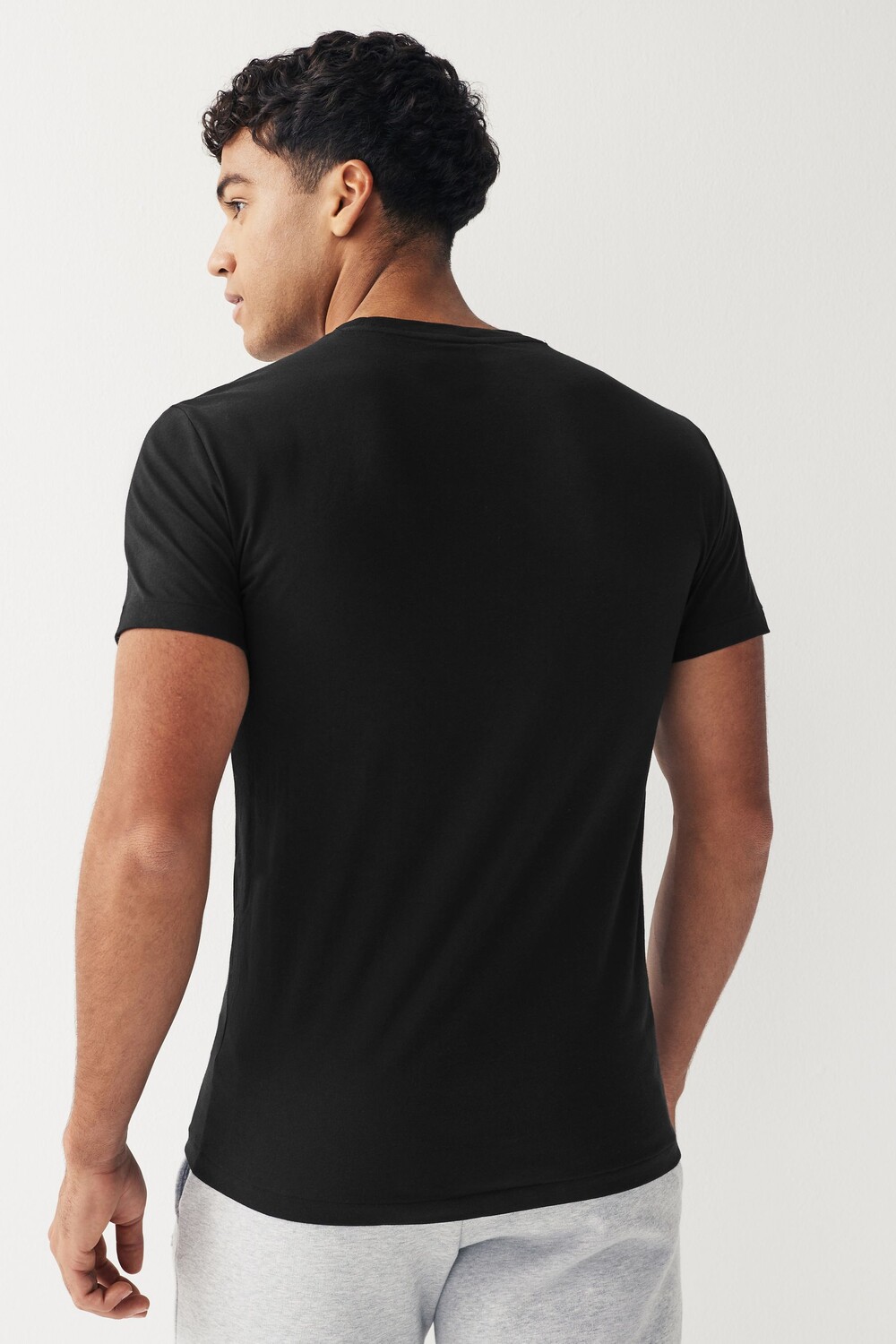 Комплект из 3 футболок с круглым вырезом Polo Ralph Lauren, черный — фото 2