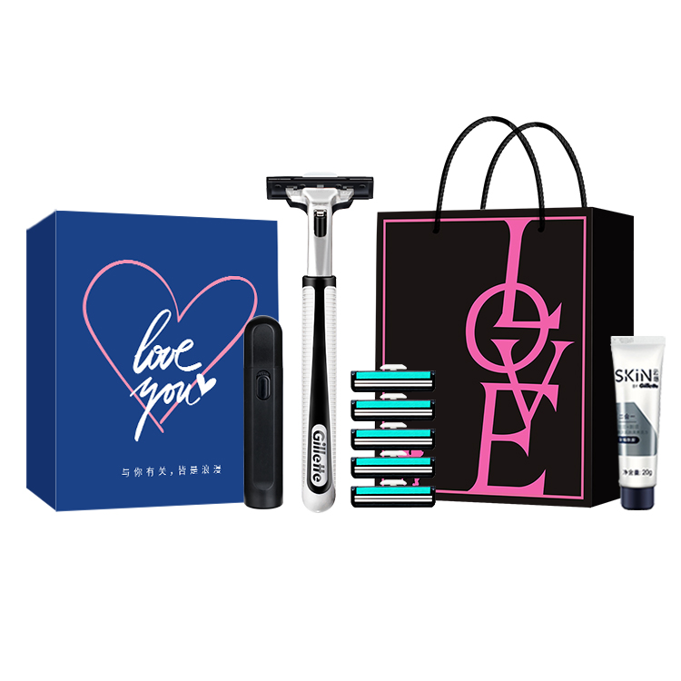 

Мужская бритва Why Not Zer0.6+1 ручная винтажная двухслойная с возможностью влажного и сухого бритья Gillette