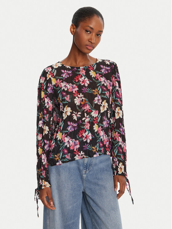 

Блузка regular fit Flori 25WWBW03 Desigual, чёрный