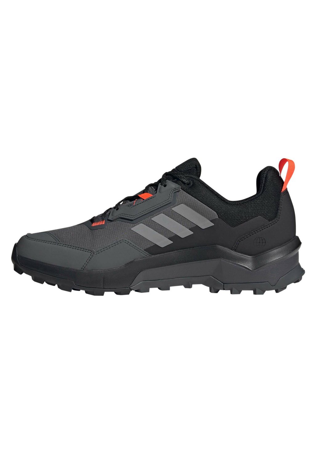 

Кроссовки Terrex Ax4 Gore-Tex Adidas, цвет grey six/grey four/solar red