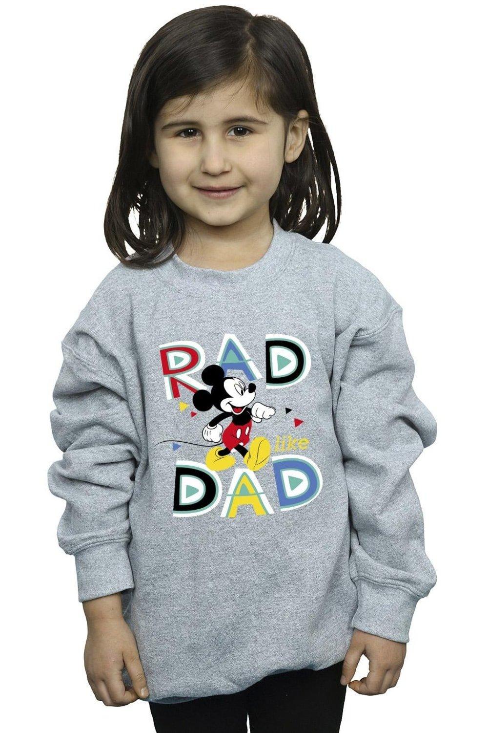 

Толстовка с Микки Маусом Rad Dad Disney, серый