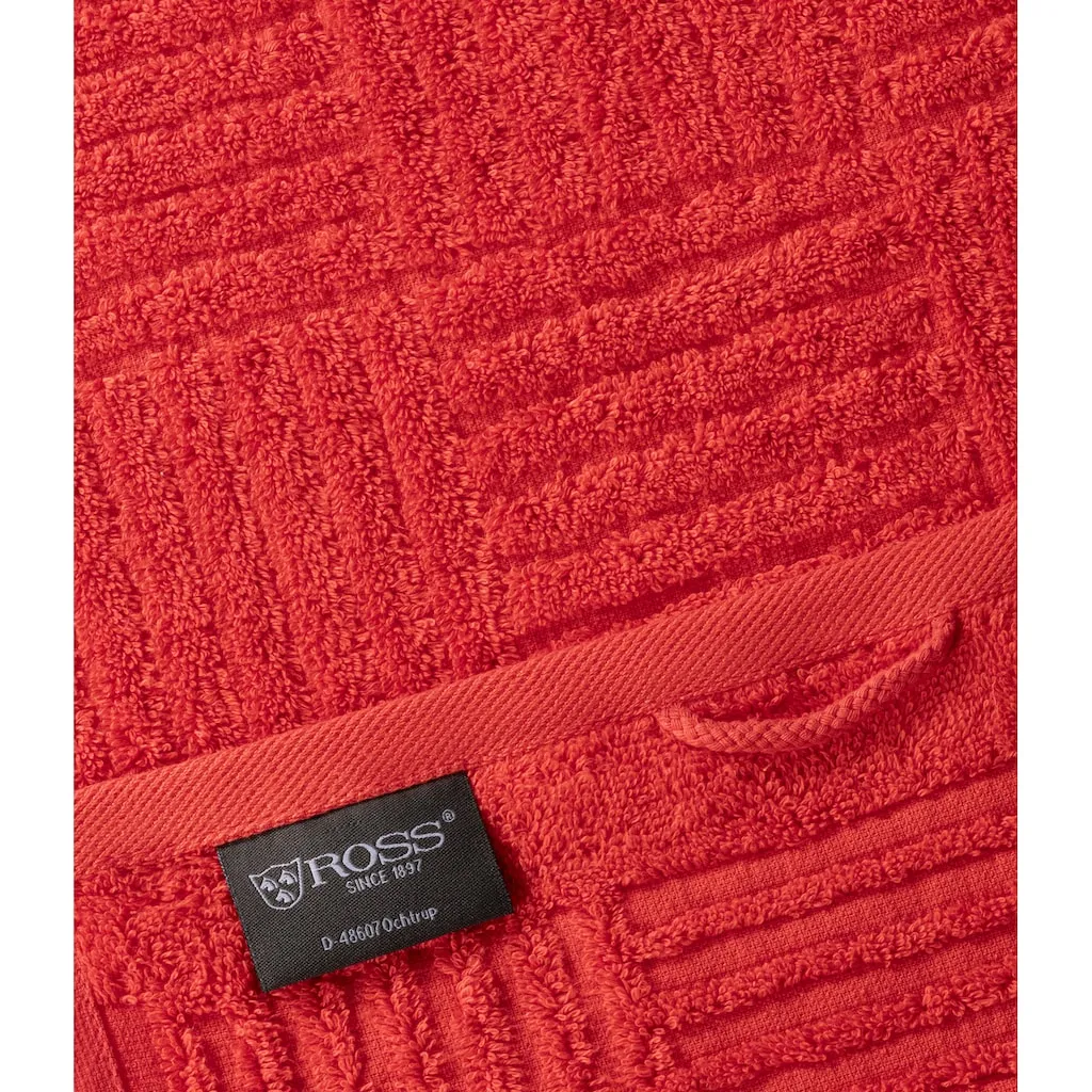 Мочалка для рук ROSС CARRE, 100% хлопок, ребристая структура, большой выбор цветов Ross, Hummer — фото 2