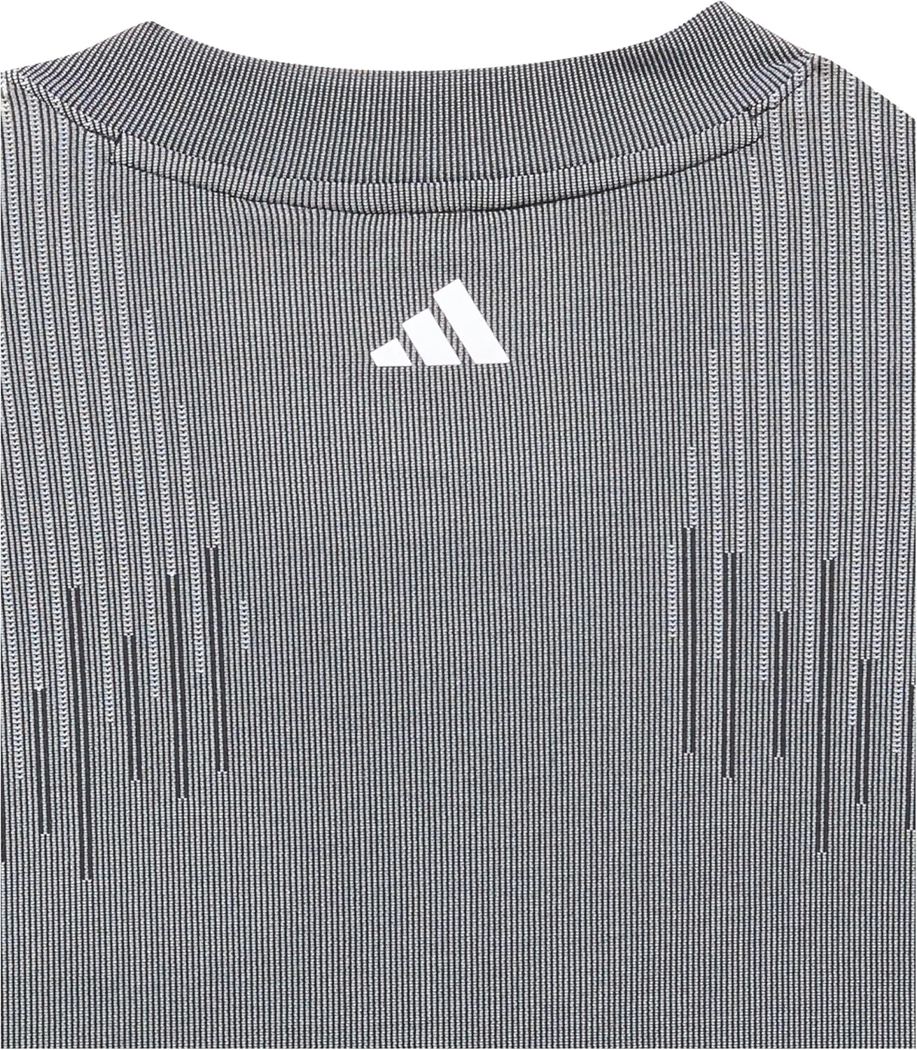 Adidas Ultimate365 Tour Primeknit мужская поло с длинным рукавом, черный — фото 4