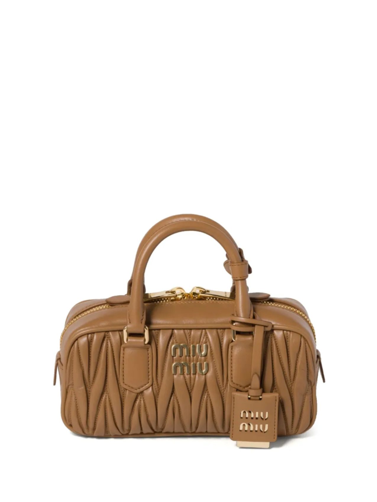 

Сумка-шоппер Miu Miu Arcadie, коричневый