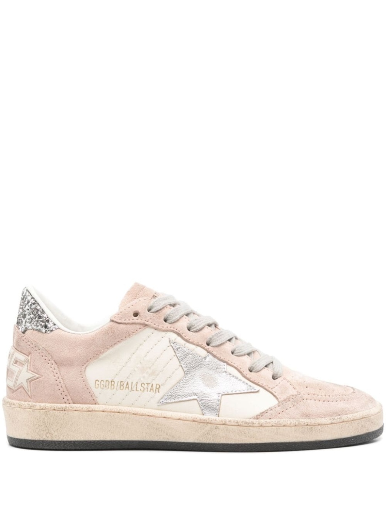 

Golden Goose кеды Ball Star Double Quarter, розовый