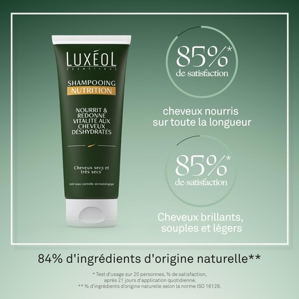 Питательный шампунь для волос Luxeol — смягчает волосы и придает им жизненную силу Luxéol — фото 3