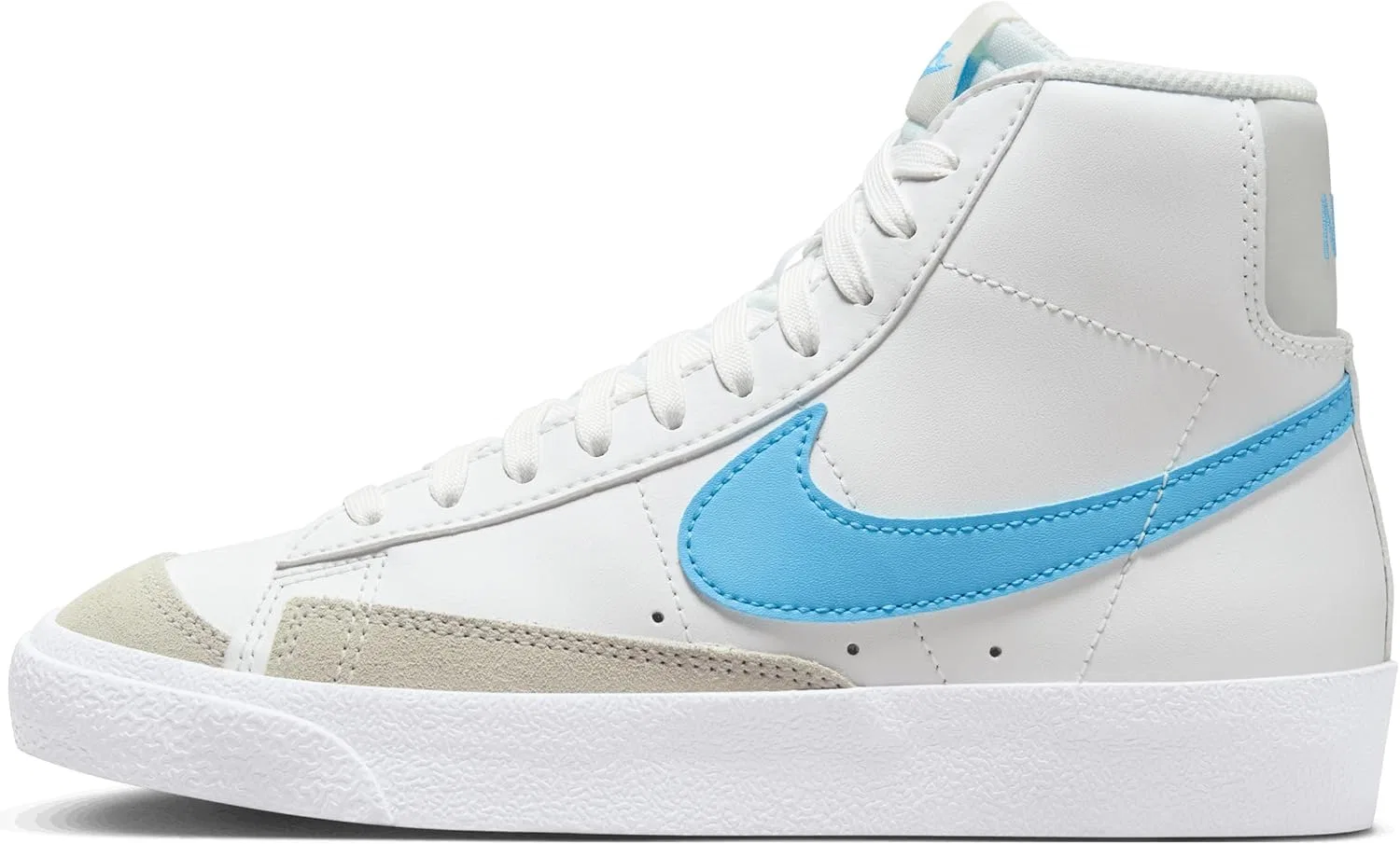 Детские кроссовки Nike Blazer Mid '77 (DA4086-114, Summit White/Photon Dust/White/Aquarius Blue)