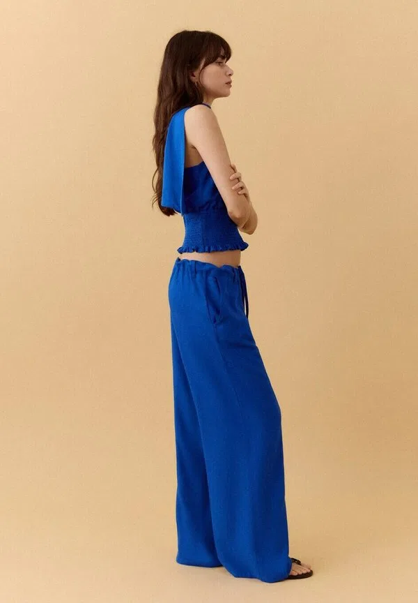 Подростковые брюки Mango Kids, Blue — фото 3