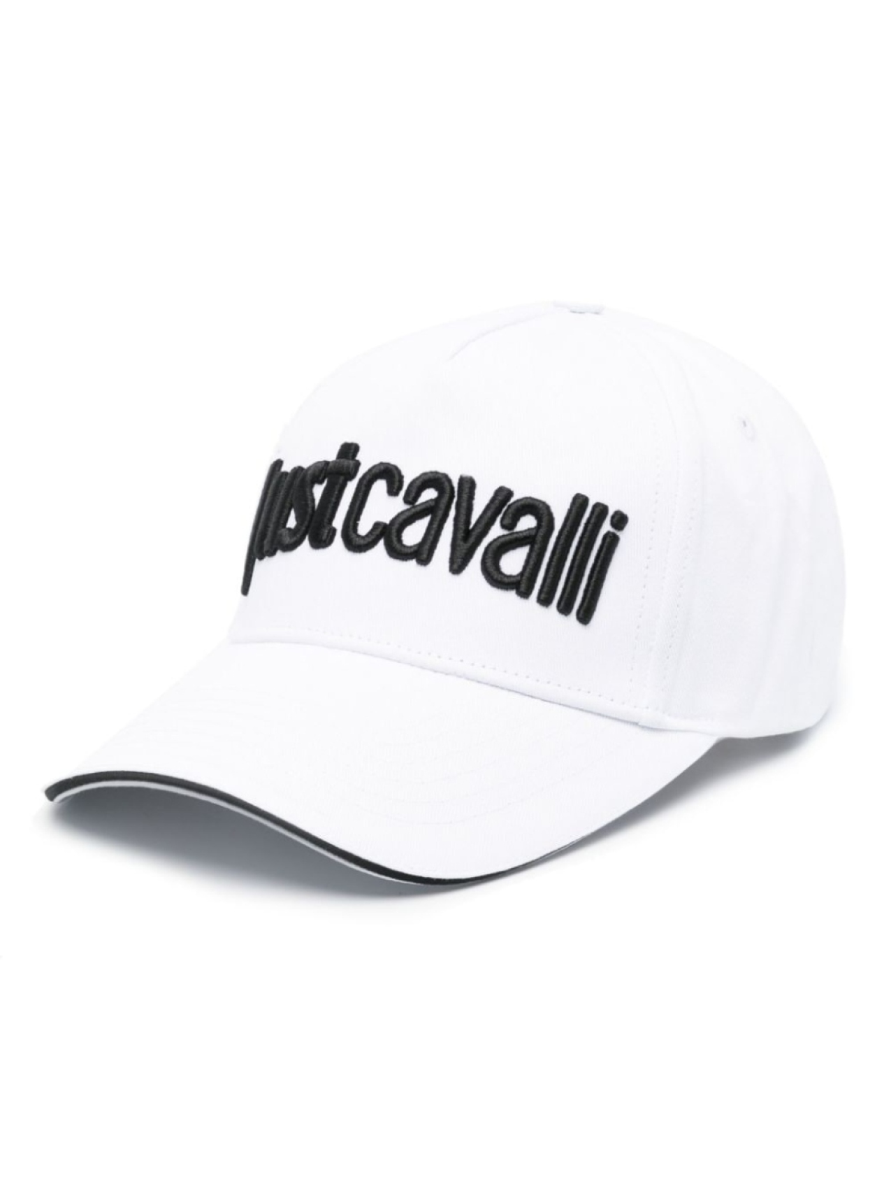 

Just Cavalli кепка с вышитым логотипом, белый