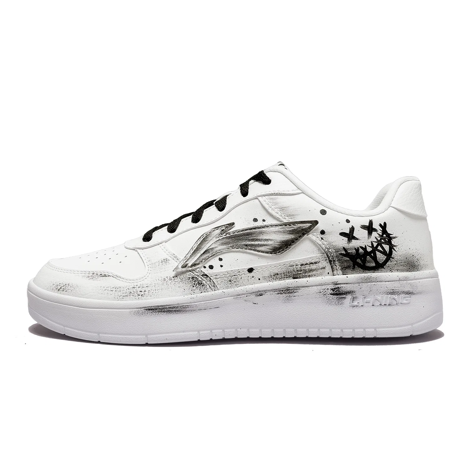 Кроссовки скейтбордические черные Li-Ning