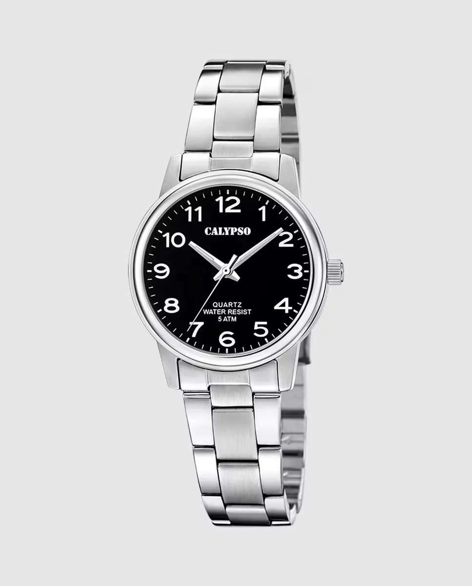 

K5865/4 Базовые женские часы из серебристой стали Calypso, серебрянный