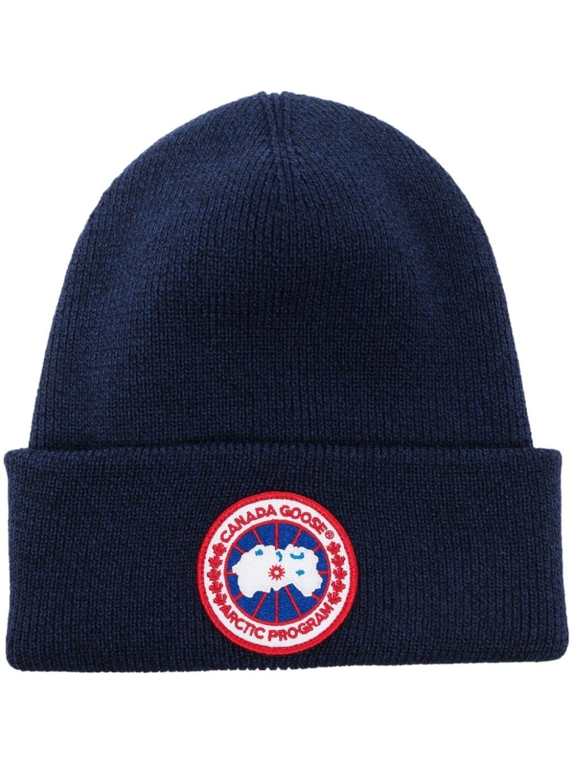 

Canada Goose шапка бини Arctic Disc в рубчик, синий