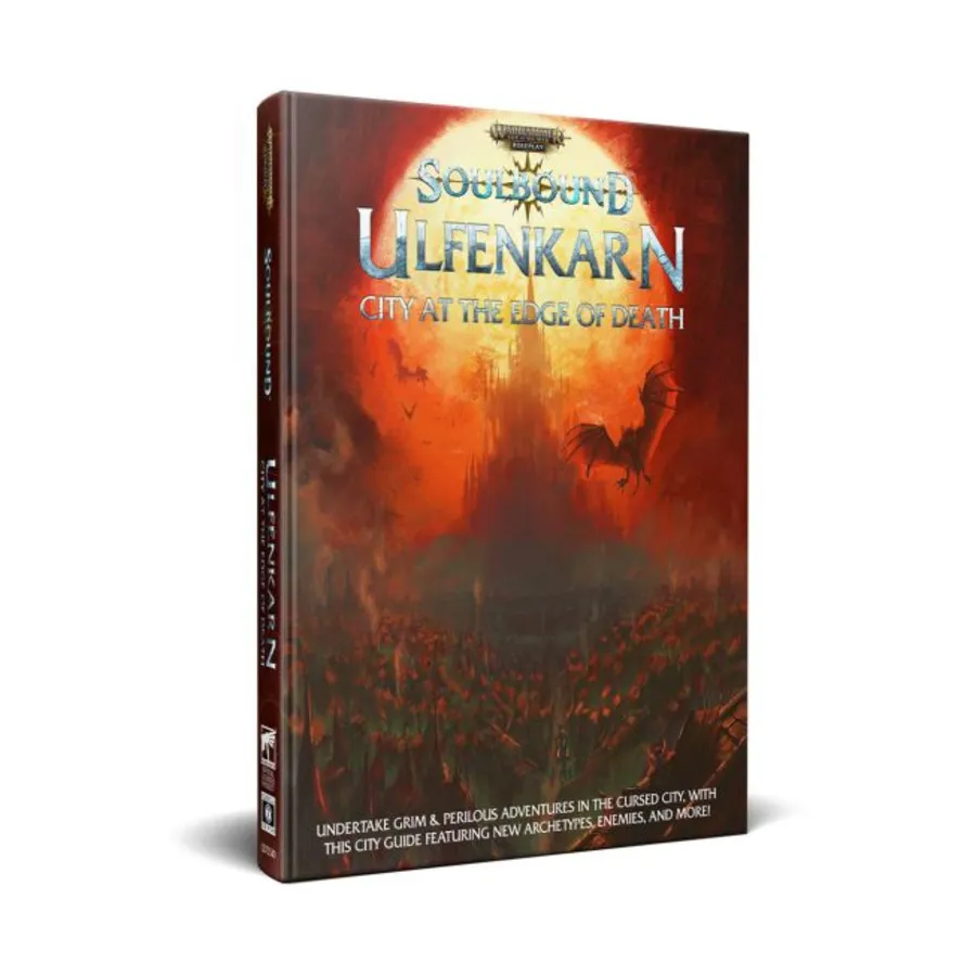 

Soulbound - Ulfenkarn - City at the Edge of Death, Warhammer Fantasy RPG 4th Edition (Cubicle Seven), твердый переплет