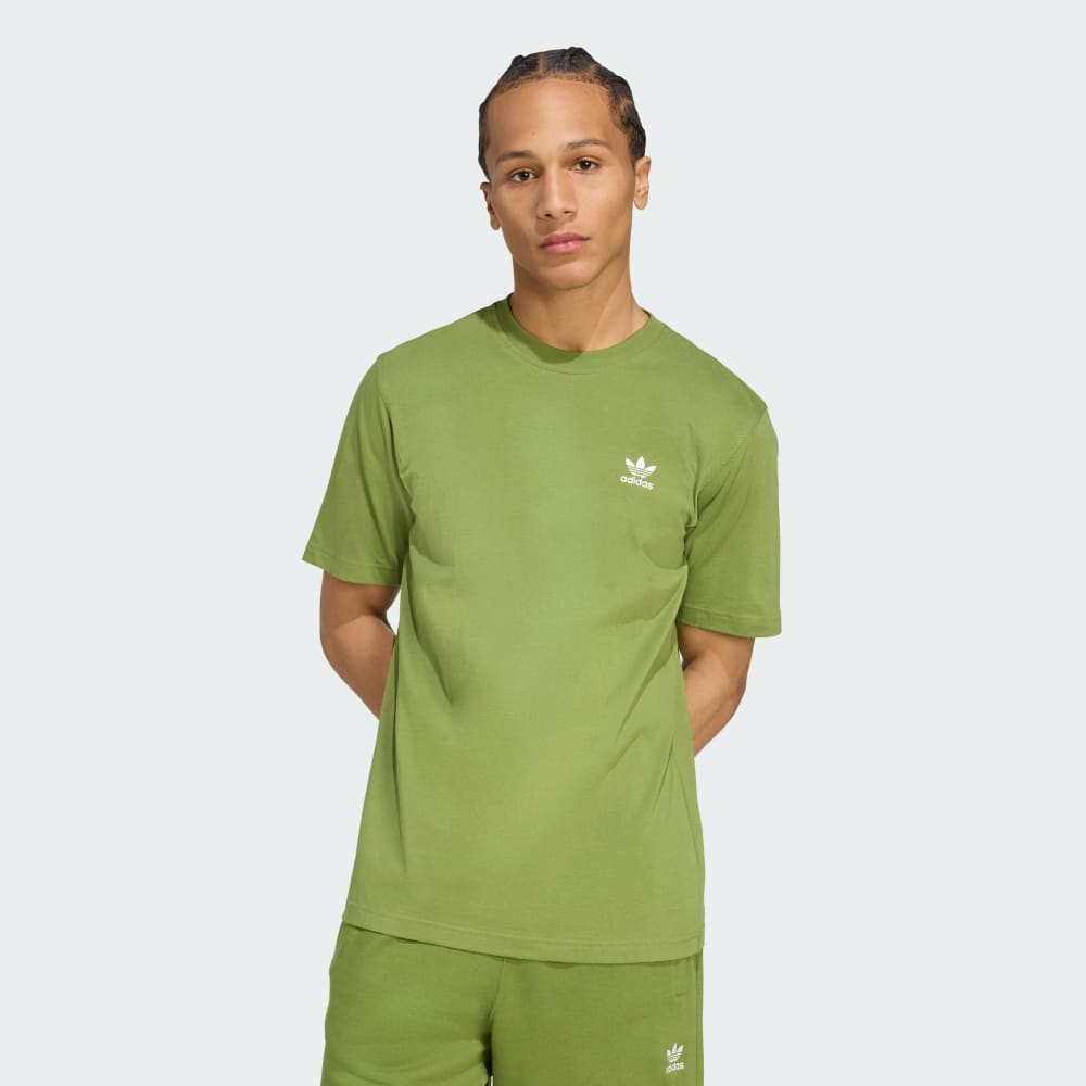 

Футболка Adidas Trefoil Essentials Tee, цвет Tech Olive