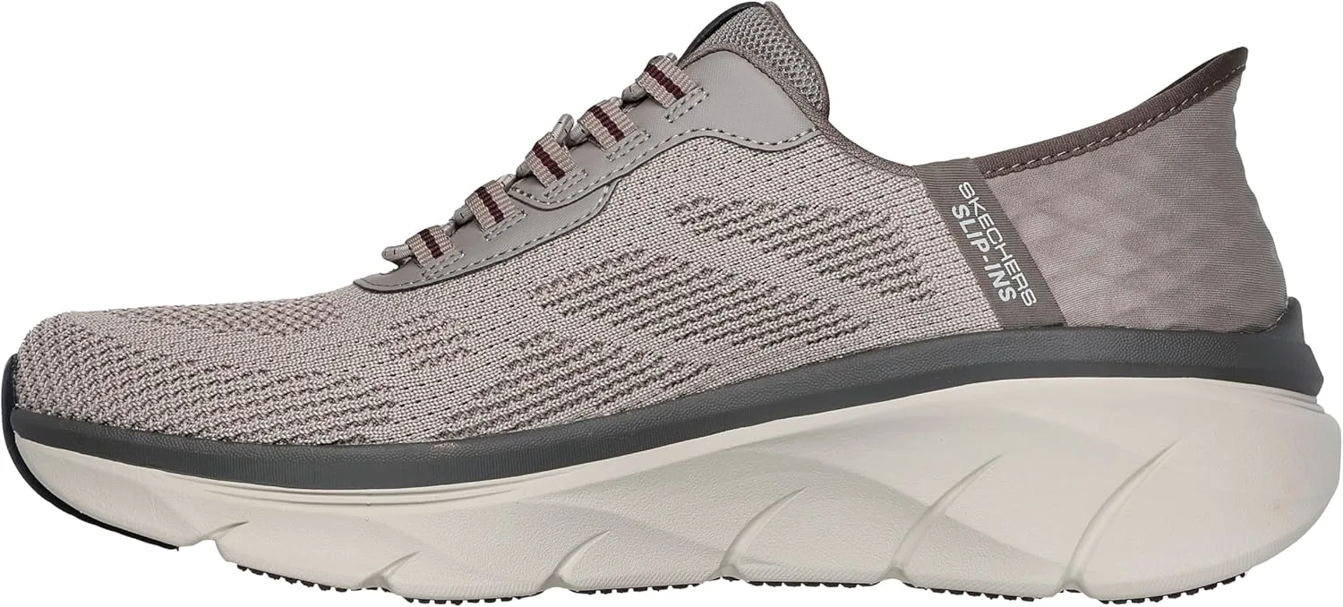 Мужские кроссовки Skechers D'Lux Walker Rezinate с легким надеванием без использования рук — фото 4